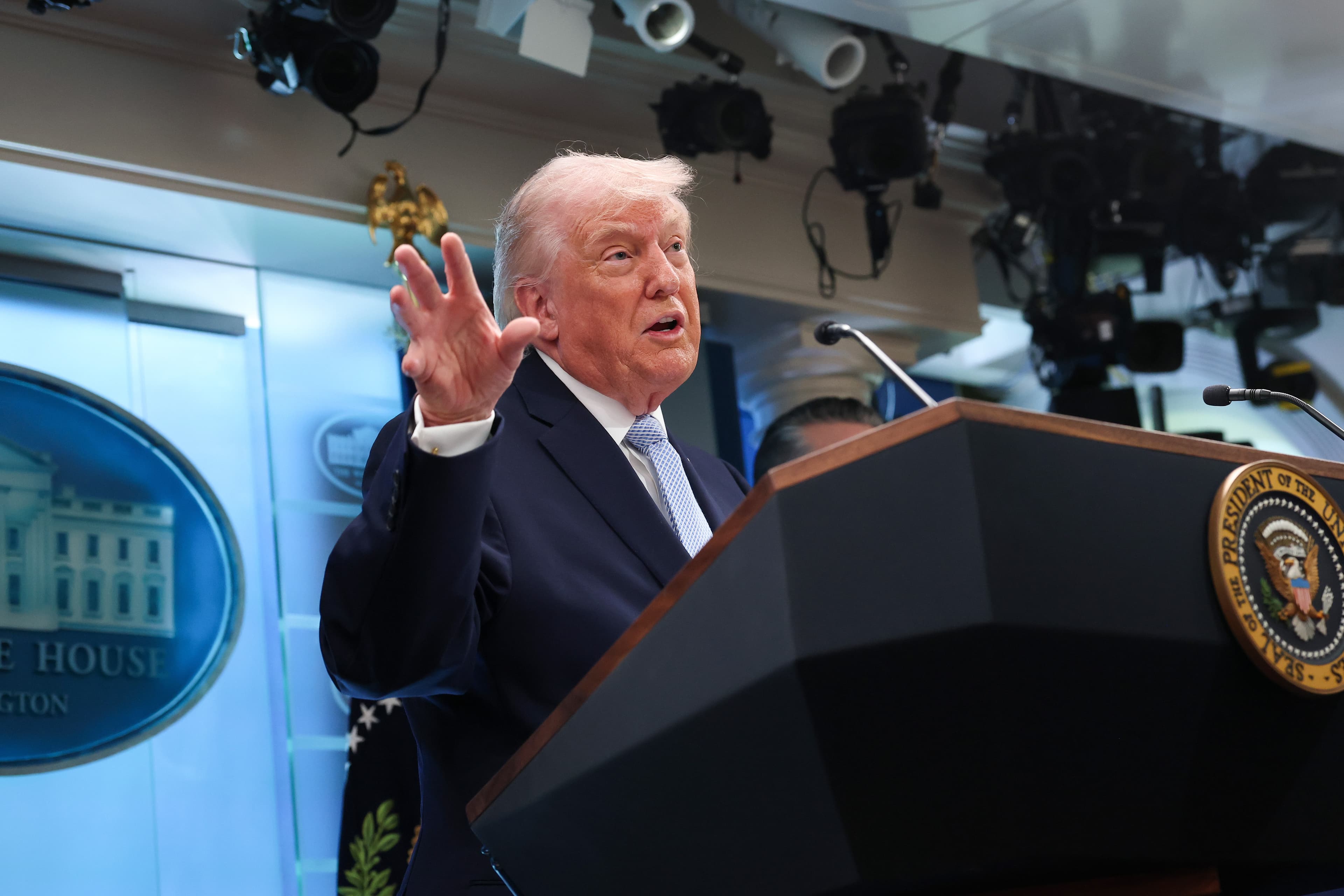 Major Networks Opt Out of Carrying Trump's Primetime Address cover image