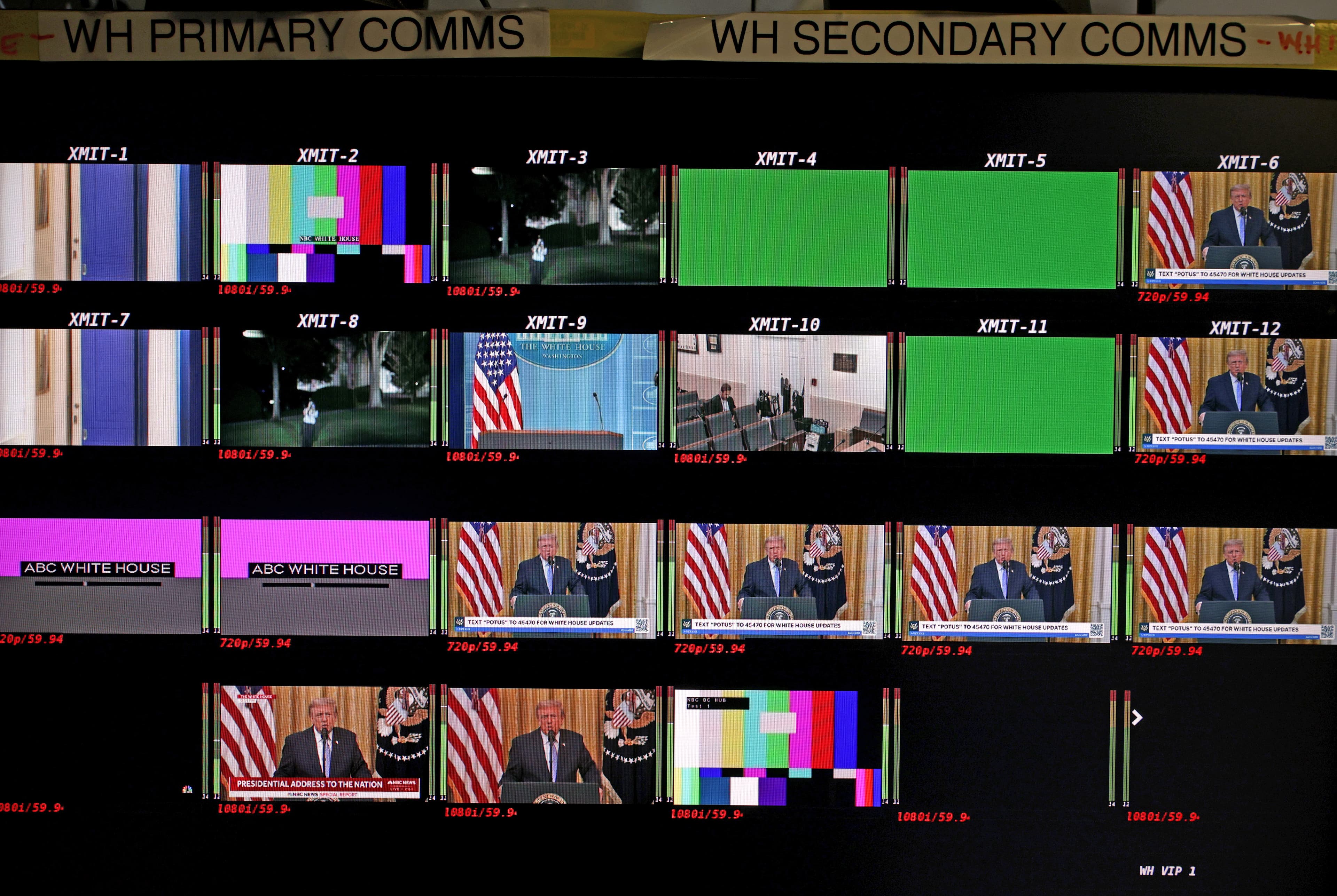 Sinclair-Owned ABC And NBC Stations Preempt Networks To Carry Trump Primetime Speech cover image