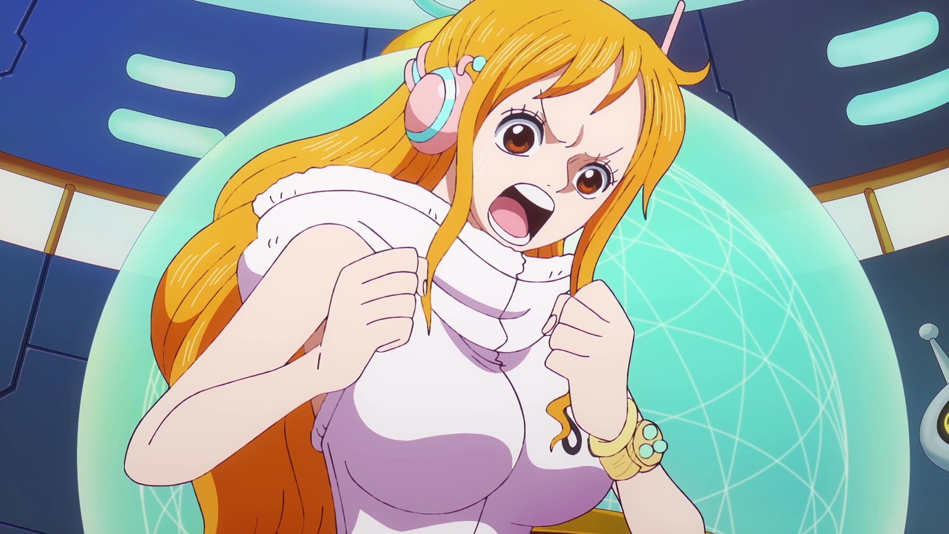 One Piece Ocean Bomb Reveals Nami's Official New Design cover image