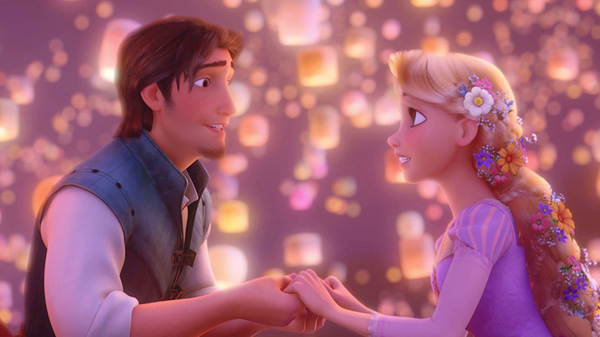 Disney's Tangled Live-Action Remake: First Look at Flynn Rider & Rapunzel cover image