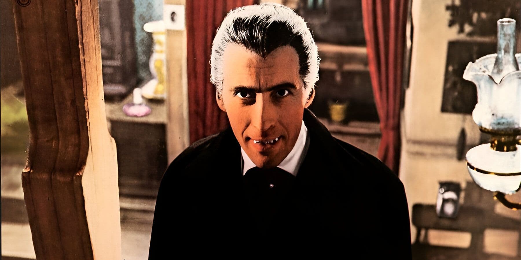 Christopher Lee's Iconic Dracula Movie Returns With Never Before Seen Version cover image