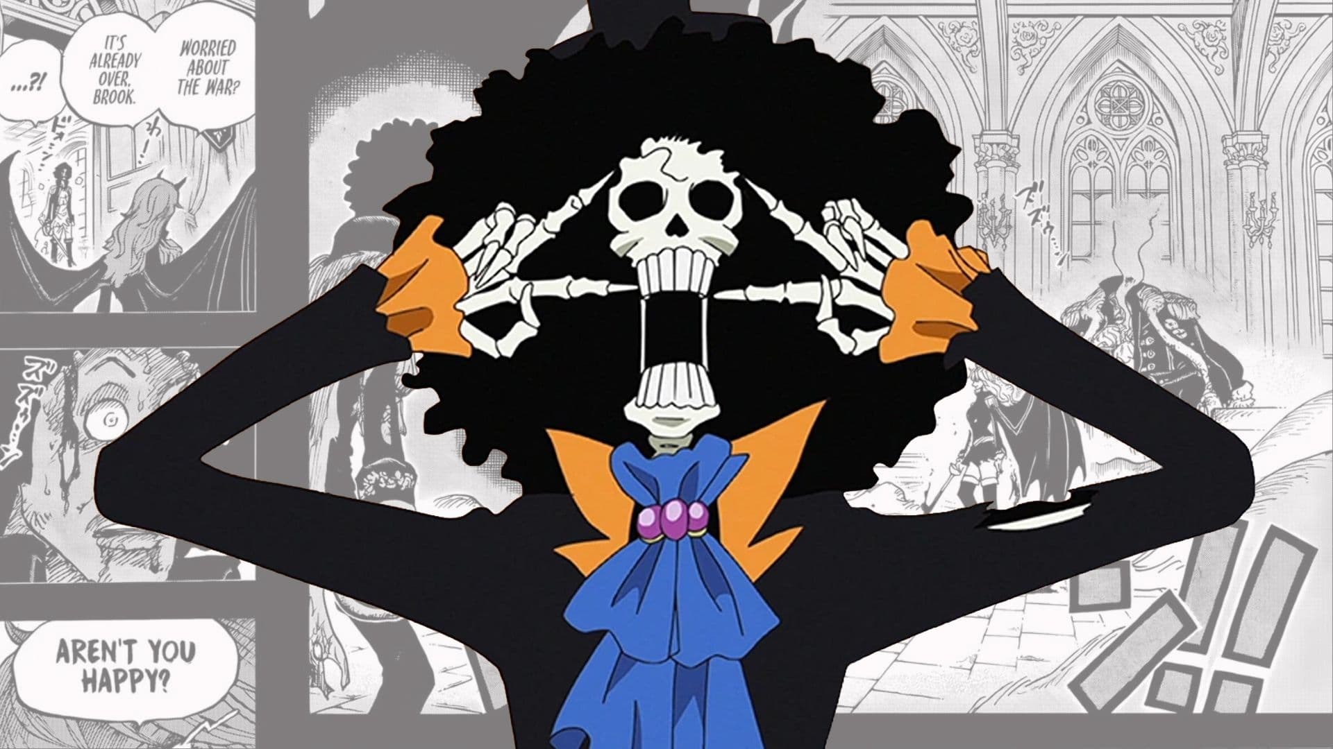 Brook Proves Backstories Are the Heart of One Piece in Chapter 1185 cover image