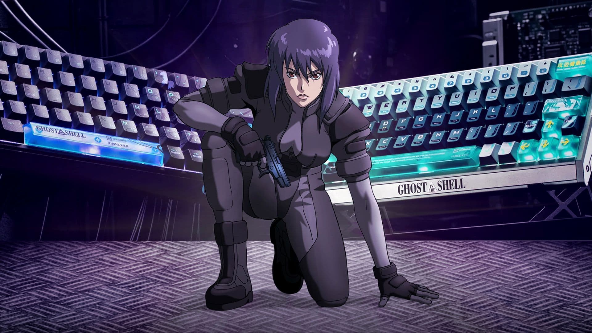 Ghost in the Shell Officially Drops New Cyberpunk Gaming Gear Collection cover image