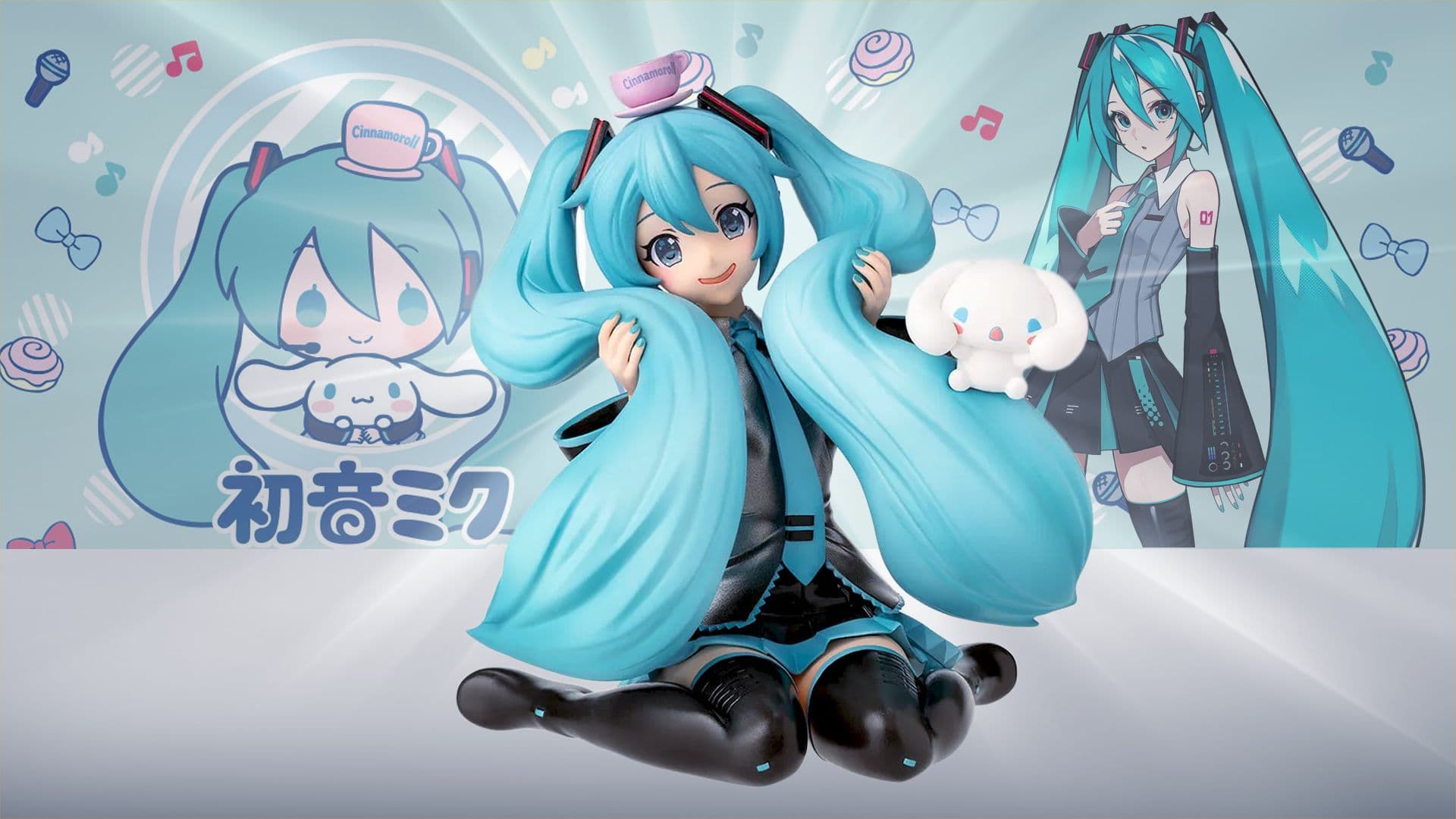 Hatsune Miku & Cinnamoroll Officially Reunite This June in New First Look cover image
