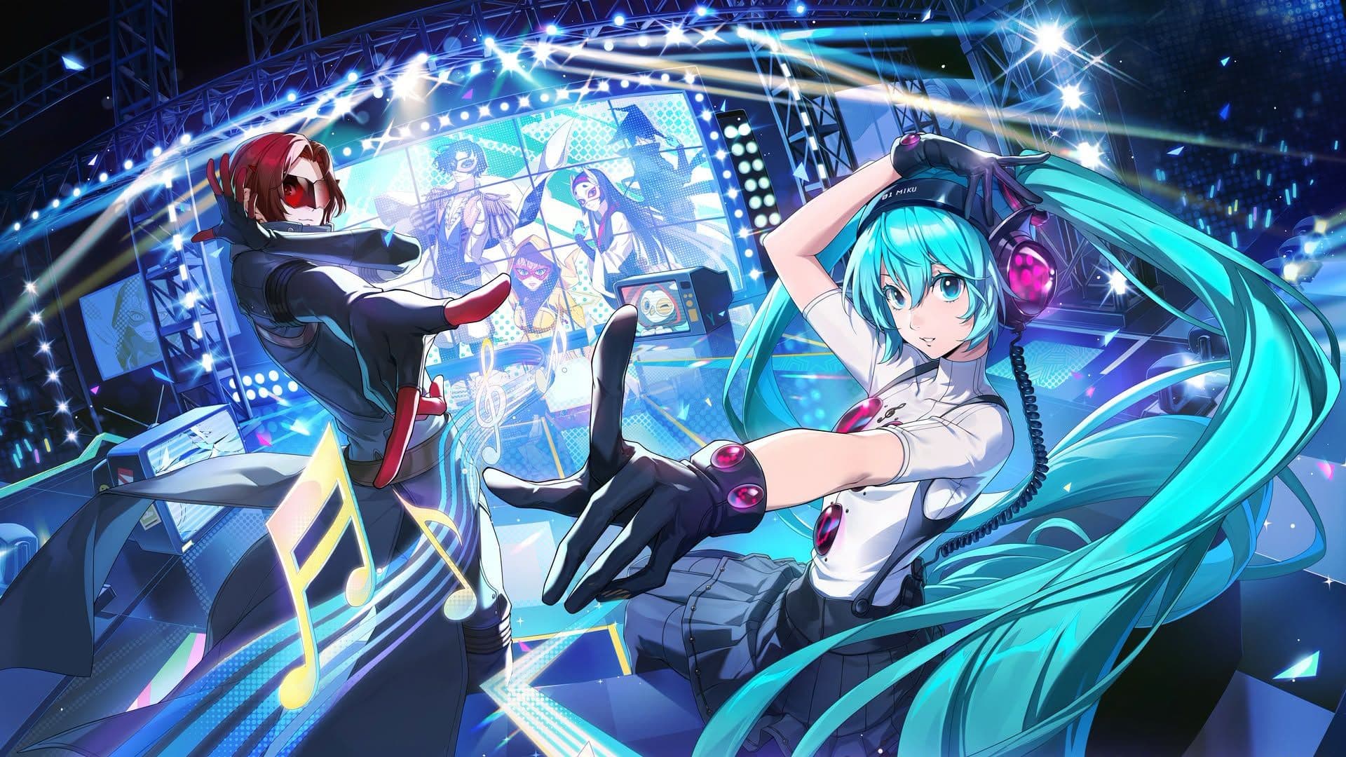 Hatsune Miku Officially Joins Persona 5X in June Crossover Event cover image