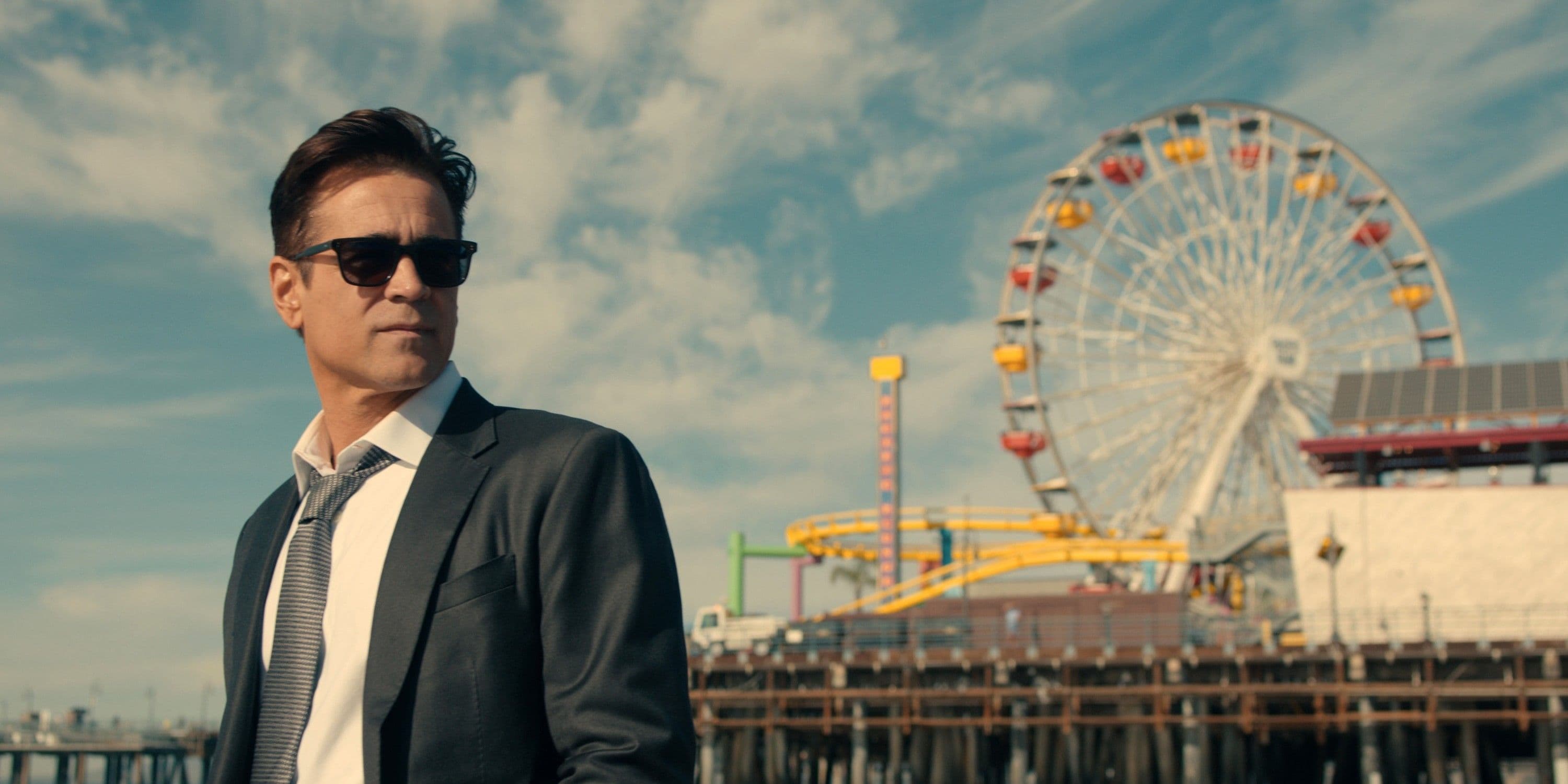Colin Farrell Explains the Unique Traits of His Sugar Character in Film Noir cover image