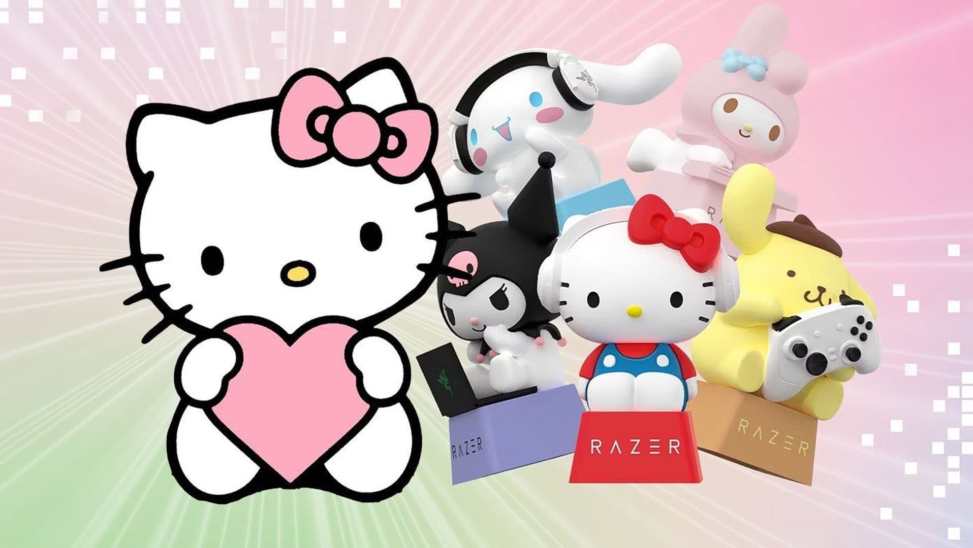 Razer Levels Up Gamers With Exclusive New Hello Kitty Keycap Collection cover image