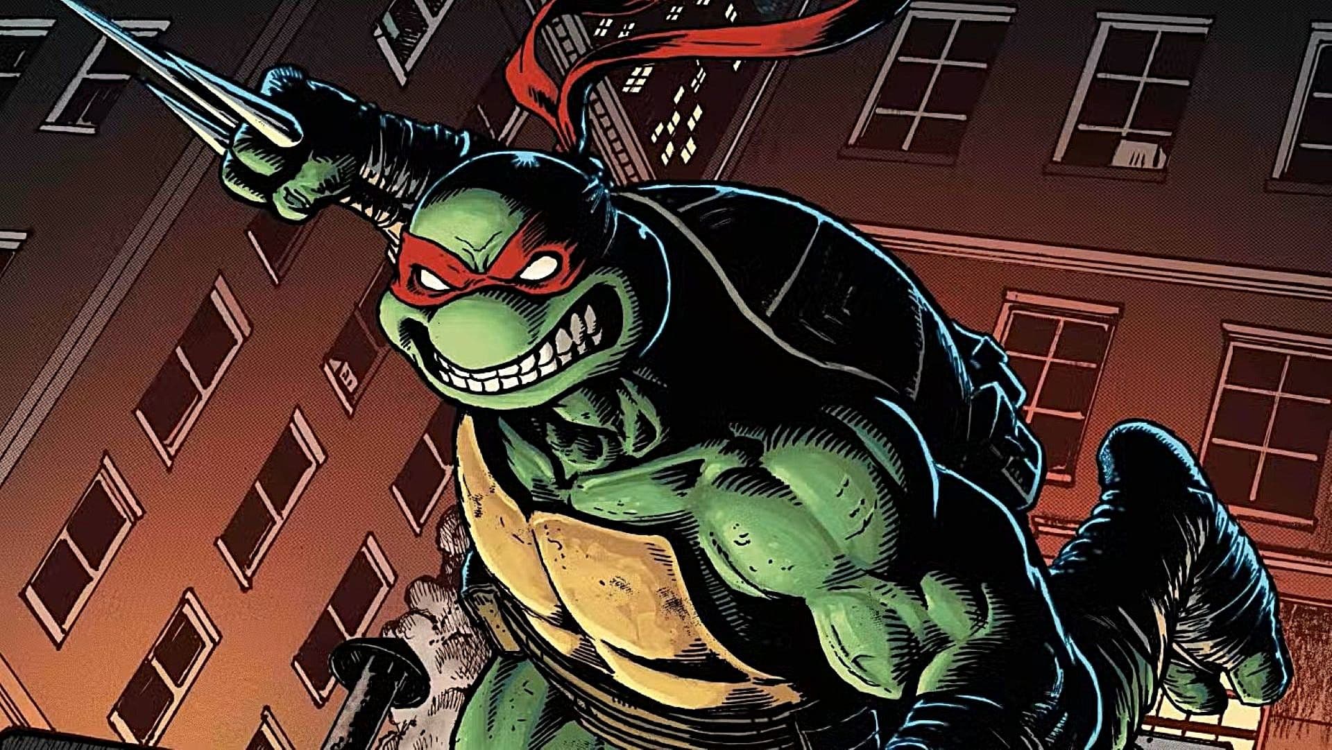 TMNT's Horror Era Officially Begins With First Look at Raphael's Darkest Design Yet cover image