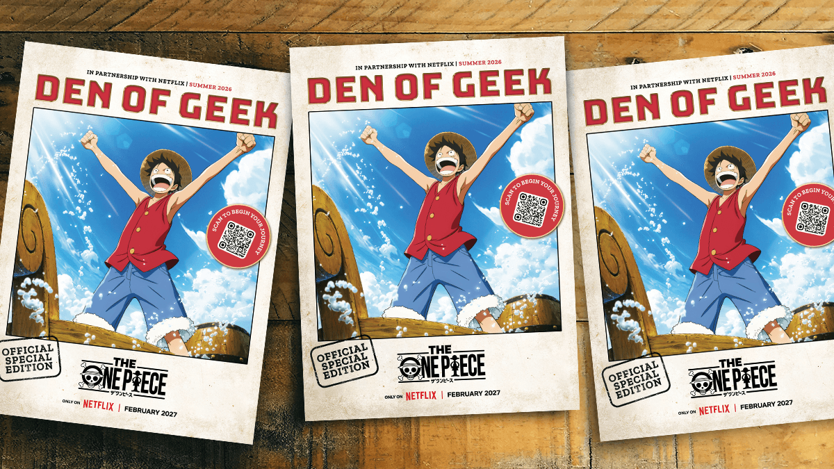 THE ONE PIECE Sets Sail With Special Netflix Animation Issue of Den of Geek Magazine cover image