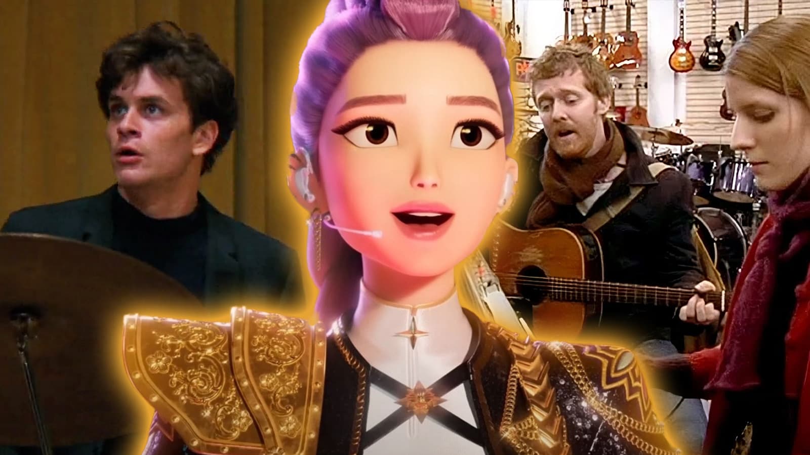 10 Best Real Songs By Fictional Bands In Movies cover image