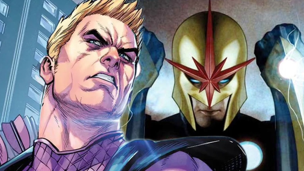 Illustration of Marvel superhero characters