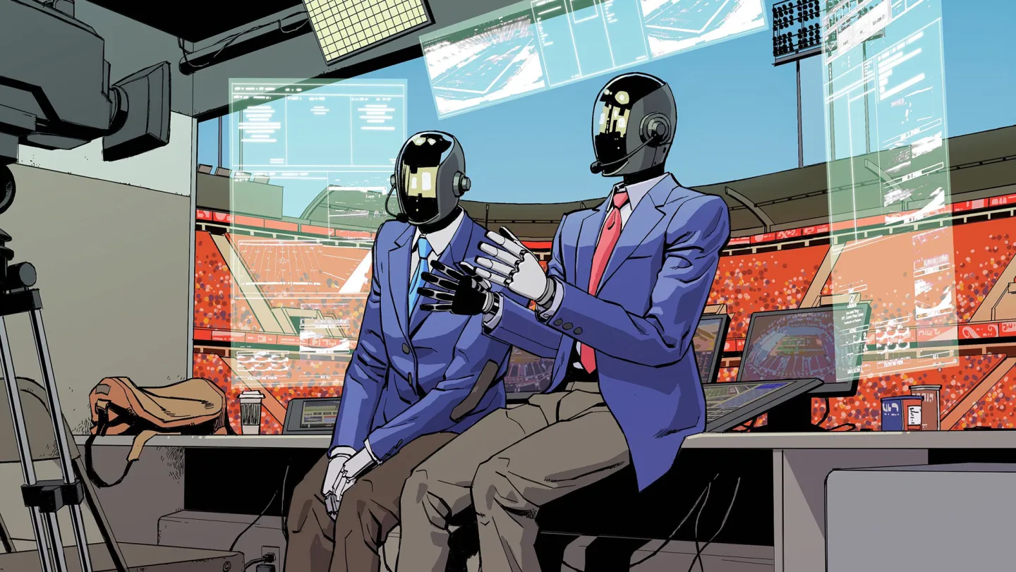 AI Revolutionizes Sports Broadcasting: New Innovations Announced news cover image