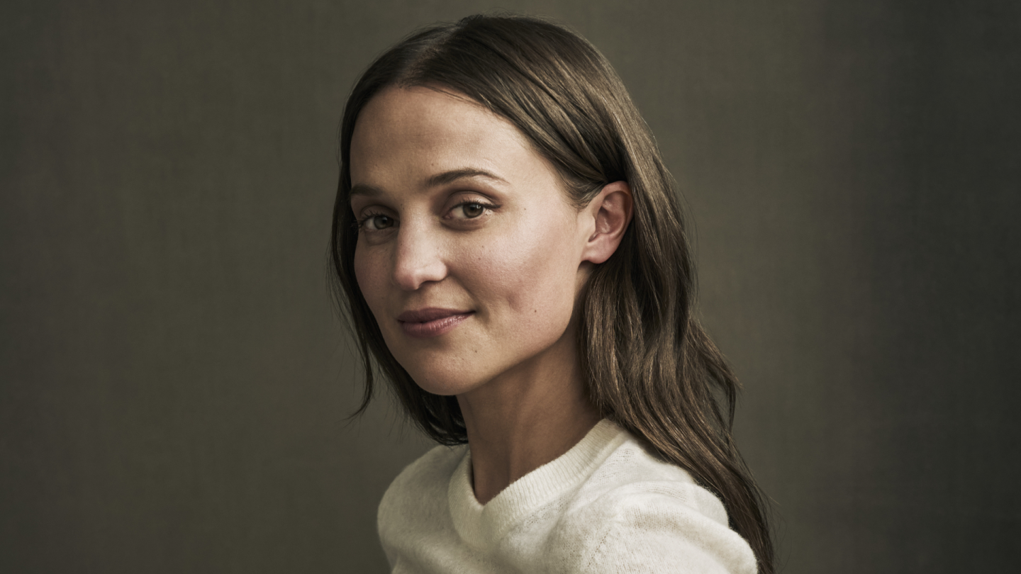 Alicia Vikander at Venice Film Festival with 'The Echo Chamber'