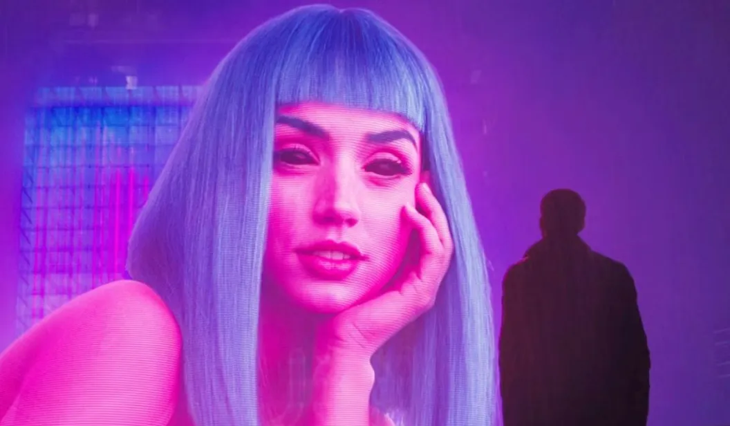Ana de Armas in futuristic attire from Blade Runner 2049