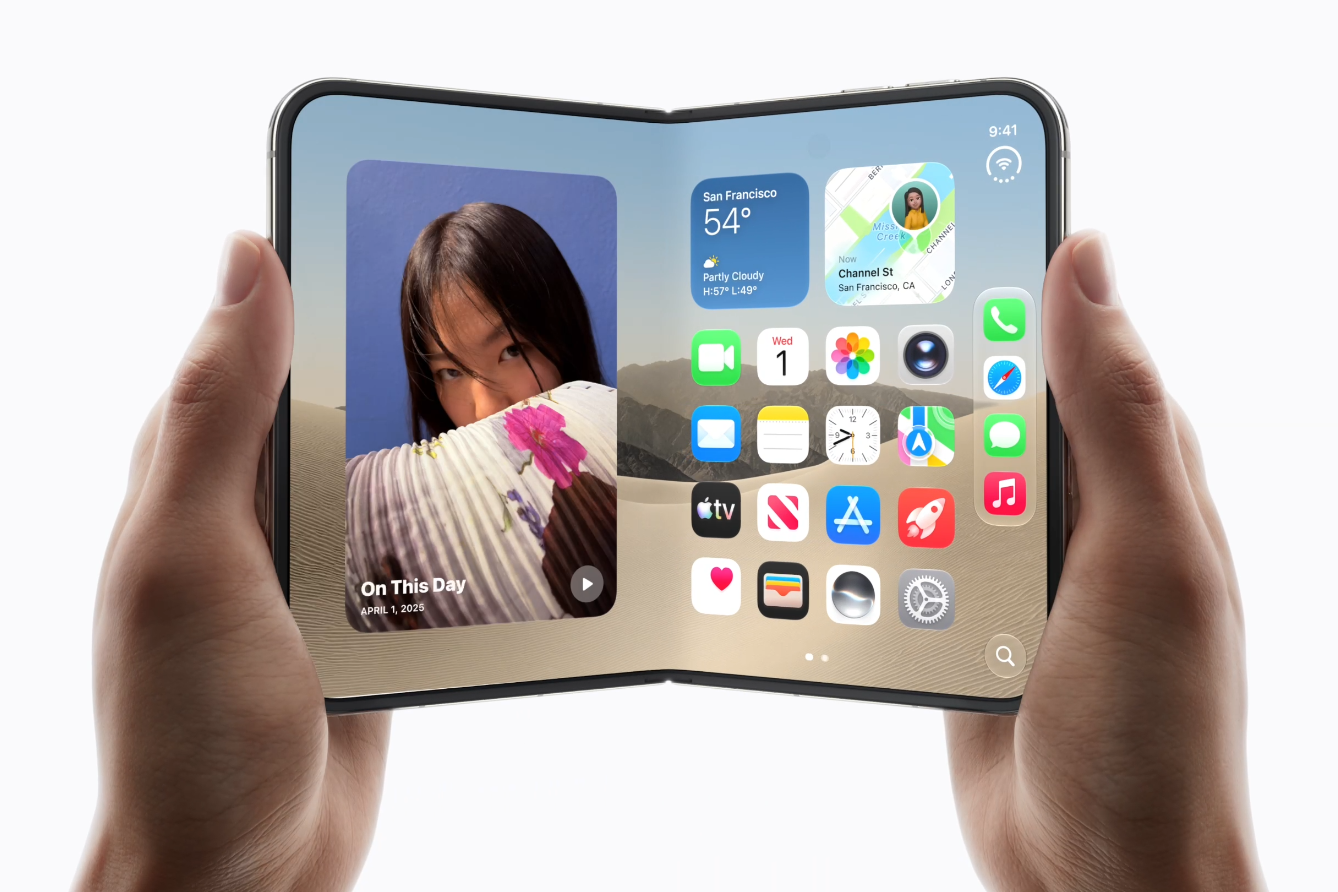 Apple iPhone Duo Foldable Smartphone