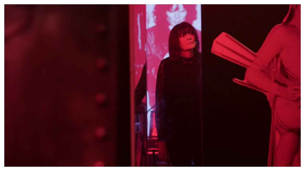 Cosey Fanni Tutti in her artistic environment