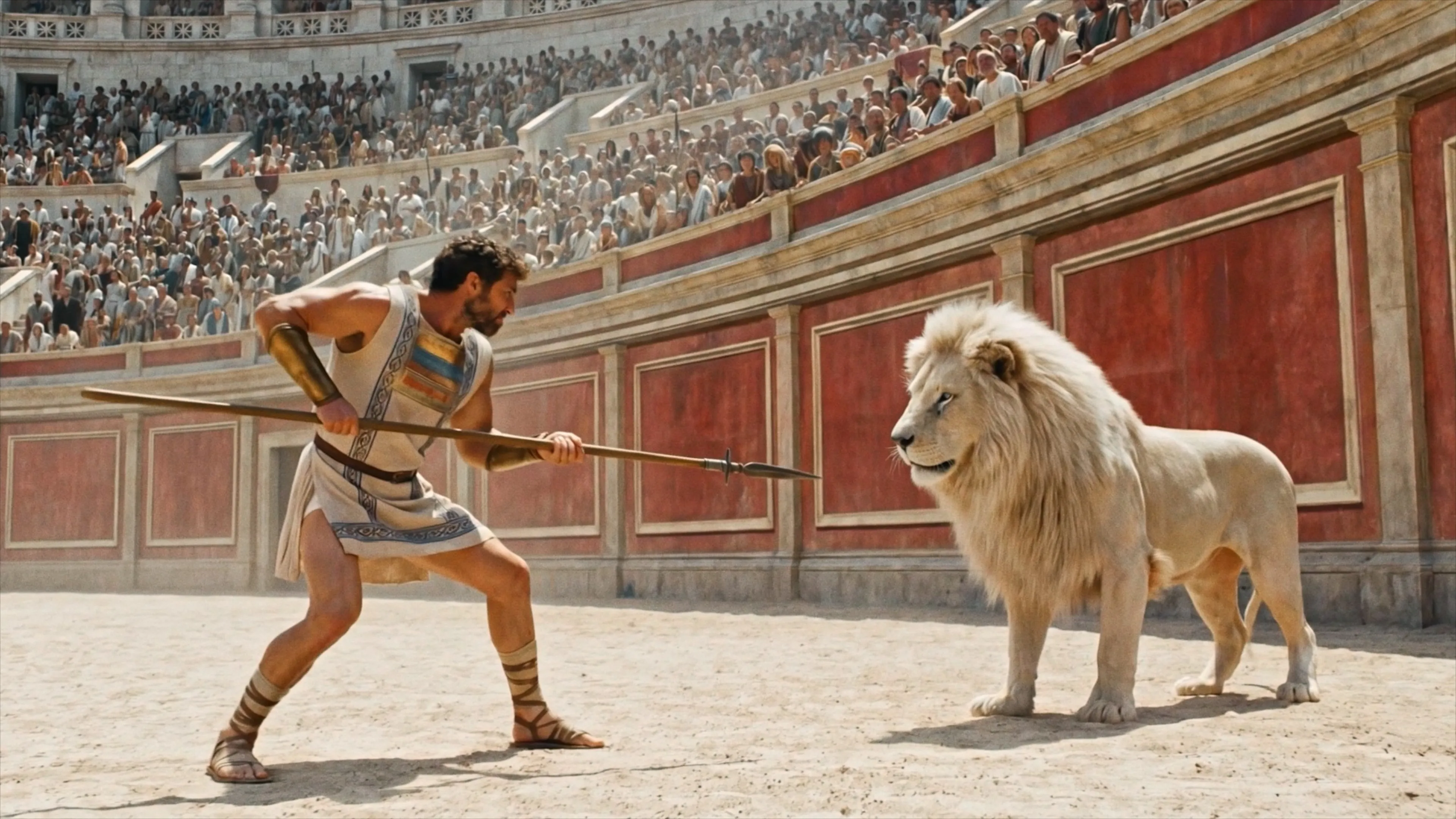 Documentary poster for Beasts of the Colosseum