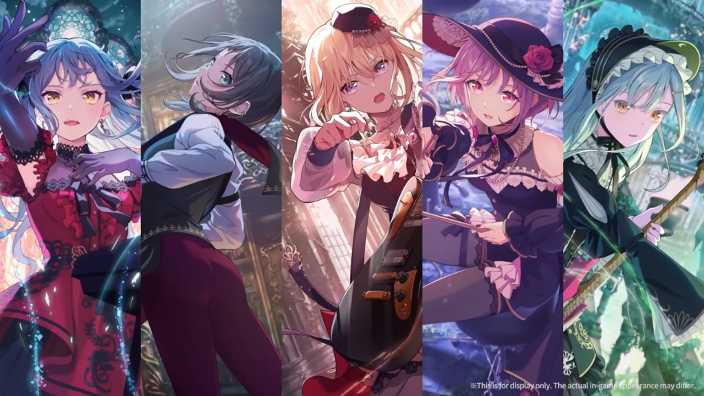BanG Dream! Ave Mujica x BanG Dream! Our Notes Story Link Trailer Unveiled anime cover image