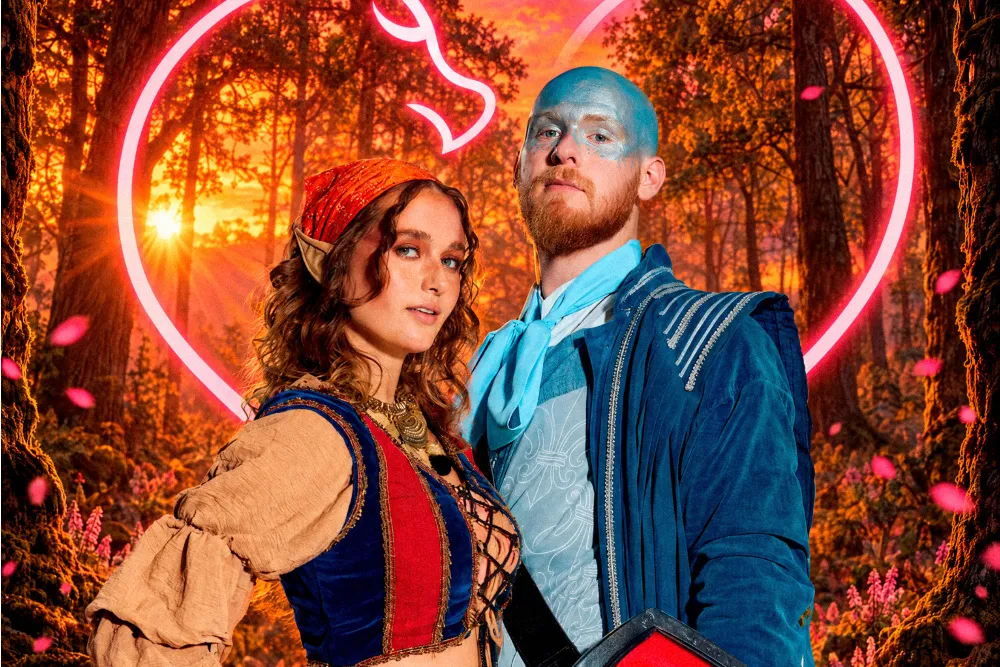 Promo image for 'Date Knight' dating show