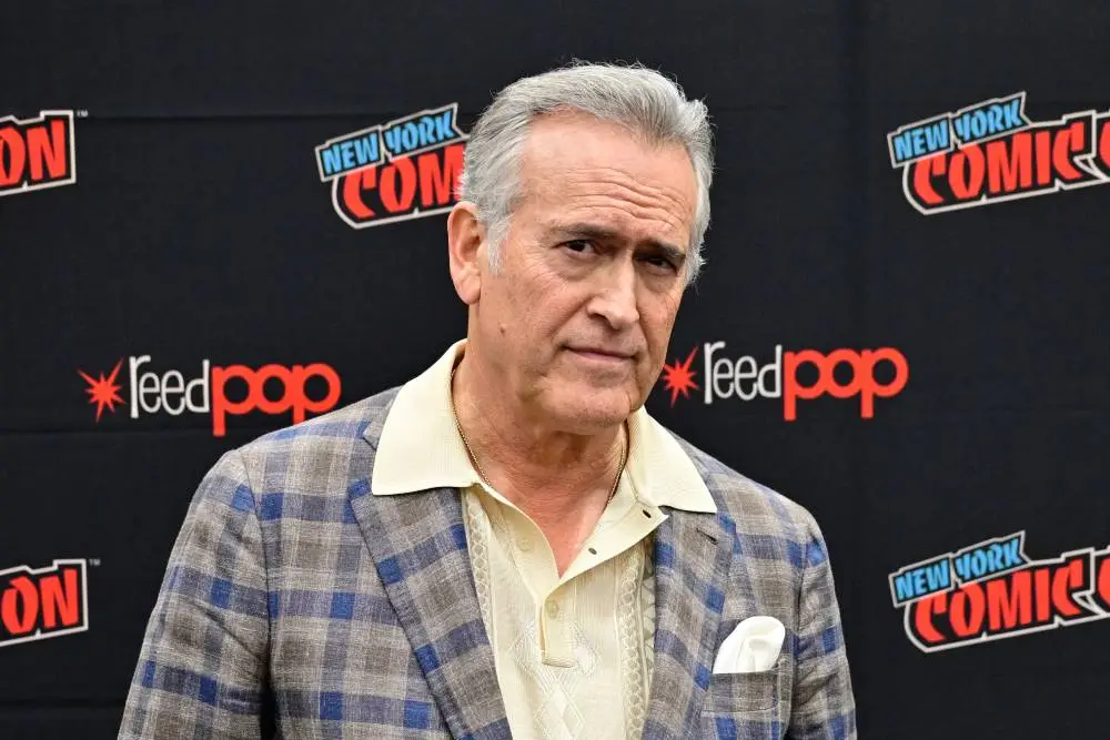 Bruce Campbell speaking about his cancer diagnosis