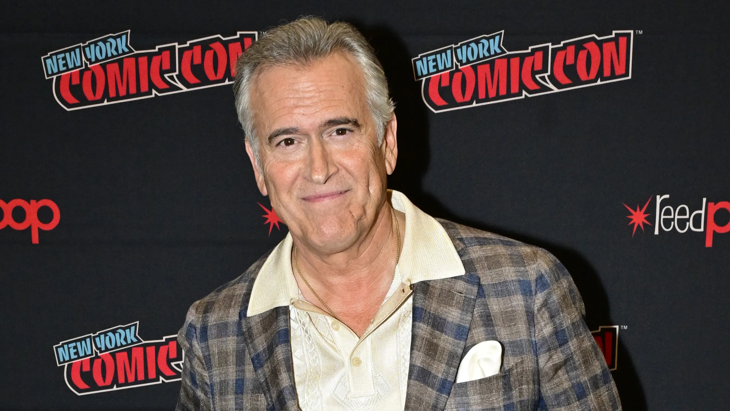 Bruce Campbell Reveals Cancer Prognosis in Candid Interview news cover image