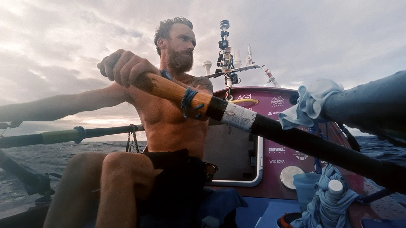 Bryan Fogel's Documentary 'The Row' Explores Trauma Through Solo Rowing movies cover image