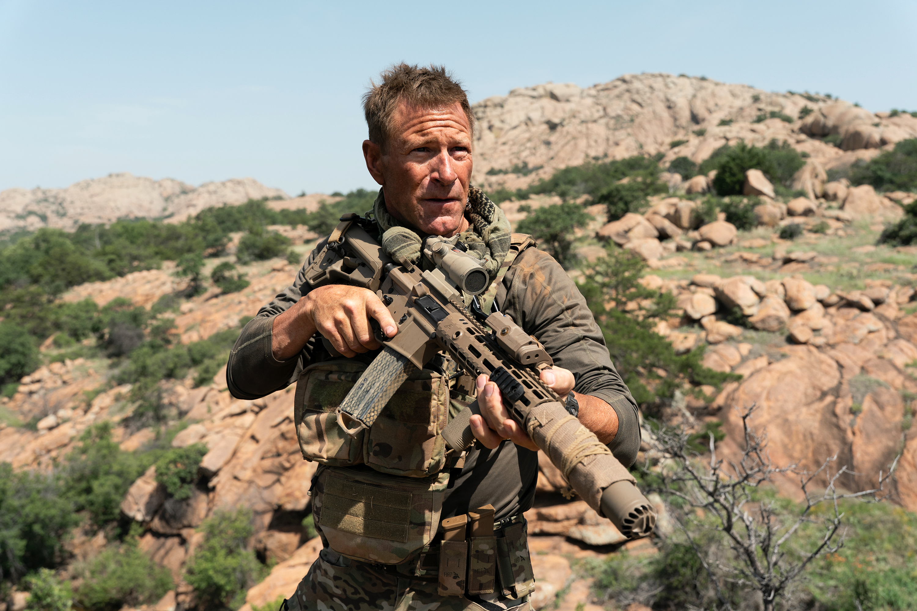 Aaron Eckhart in Butcher's War