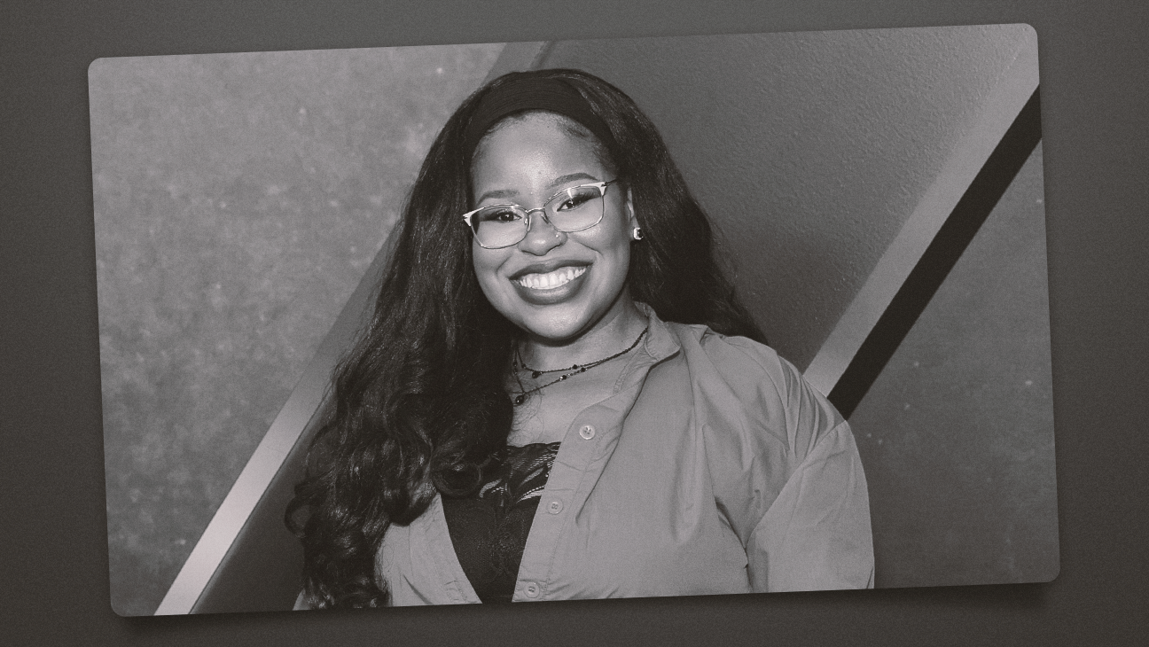 Carla Jeffery smiling at a premiere event