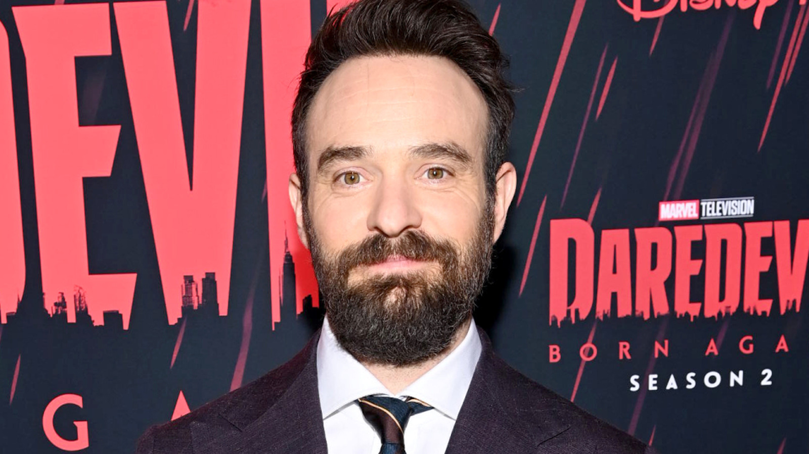 Charlie Cox in Daredevil costume