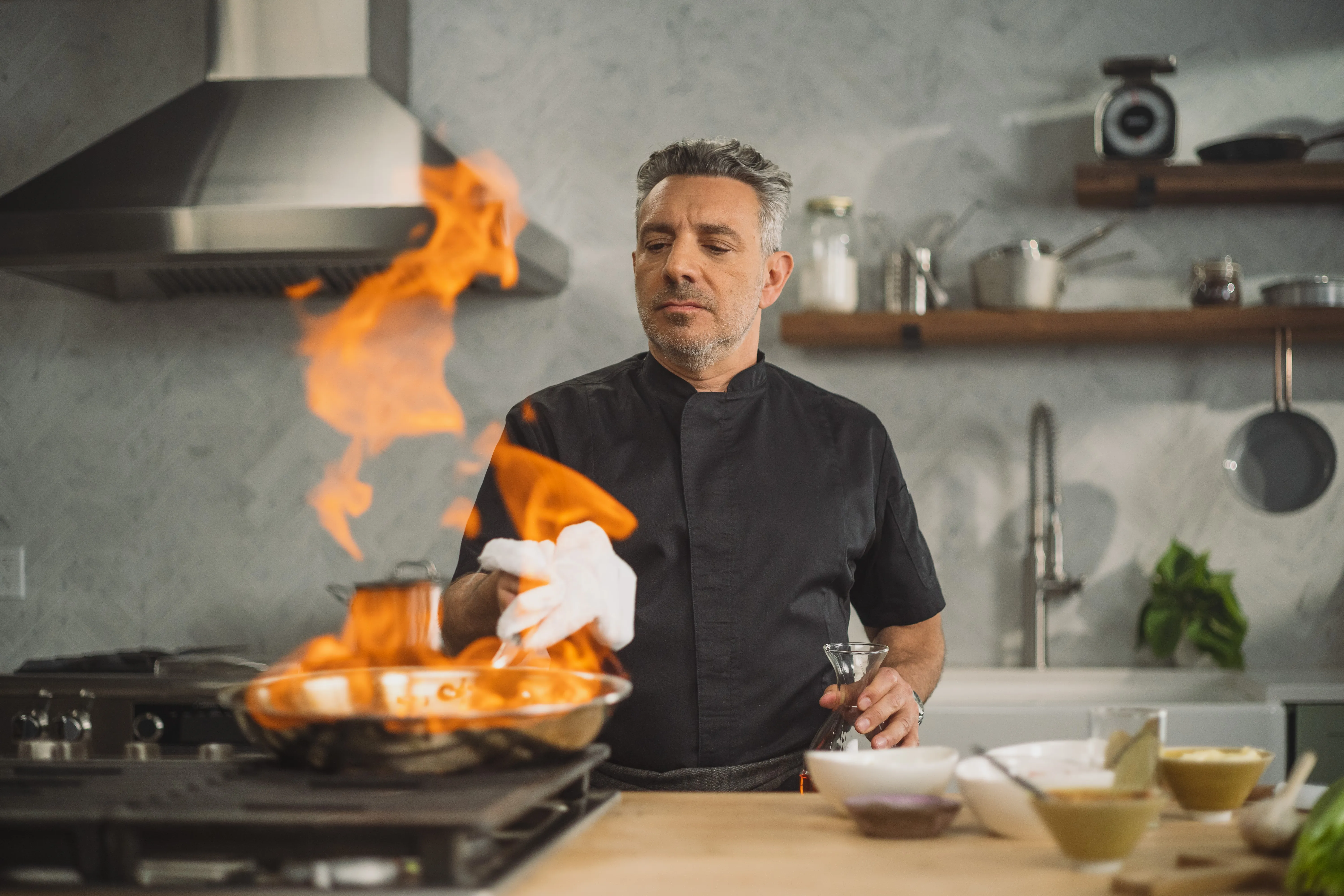 Chefs serving gourmet meals at New York bodegas
