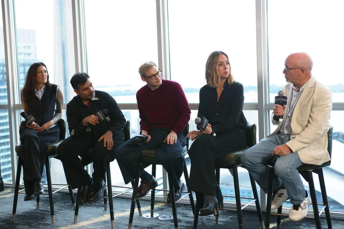 Panelists at TIFF 2026 discussing directing challenges