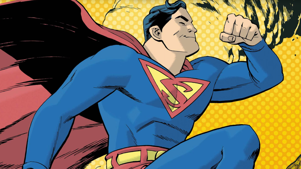 Golden Age Superman comic cover art