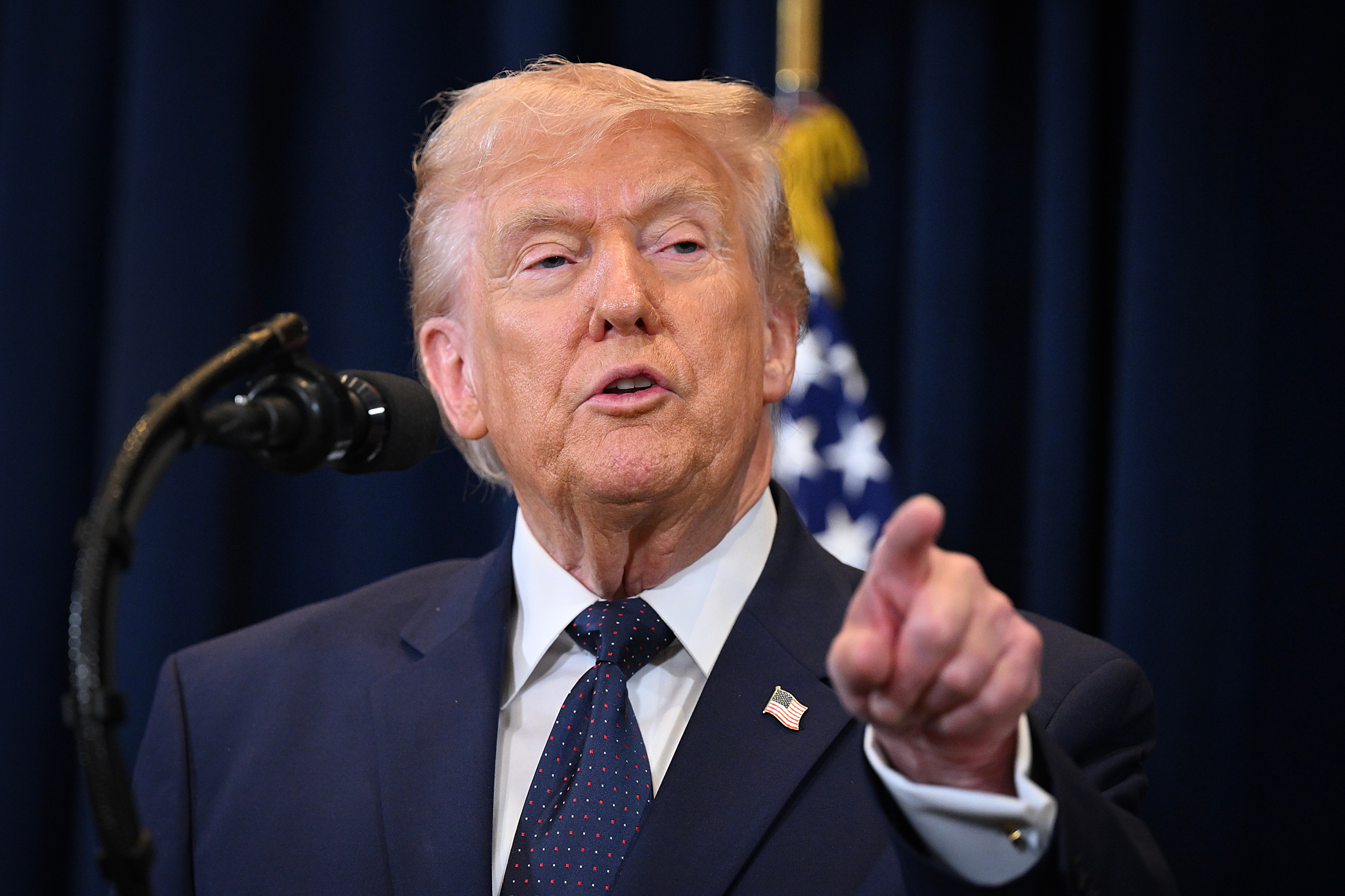 Donald Trump Bans CNN, MS NOW, and Politico from the White House news cover image