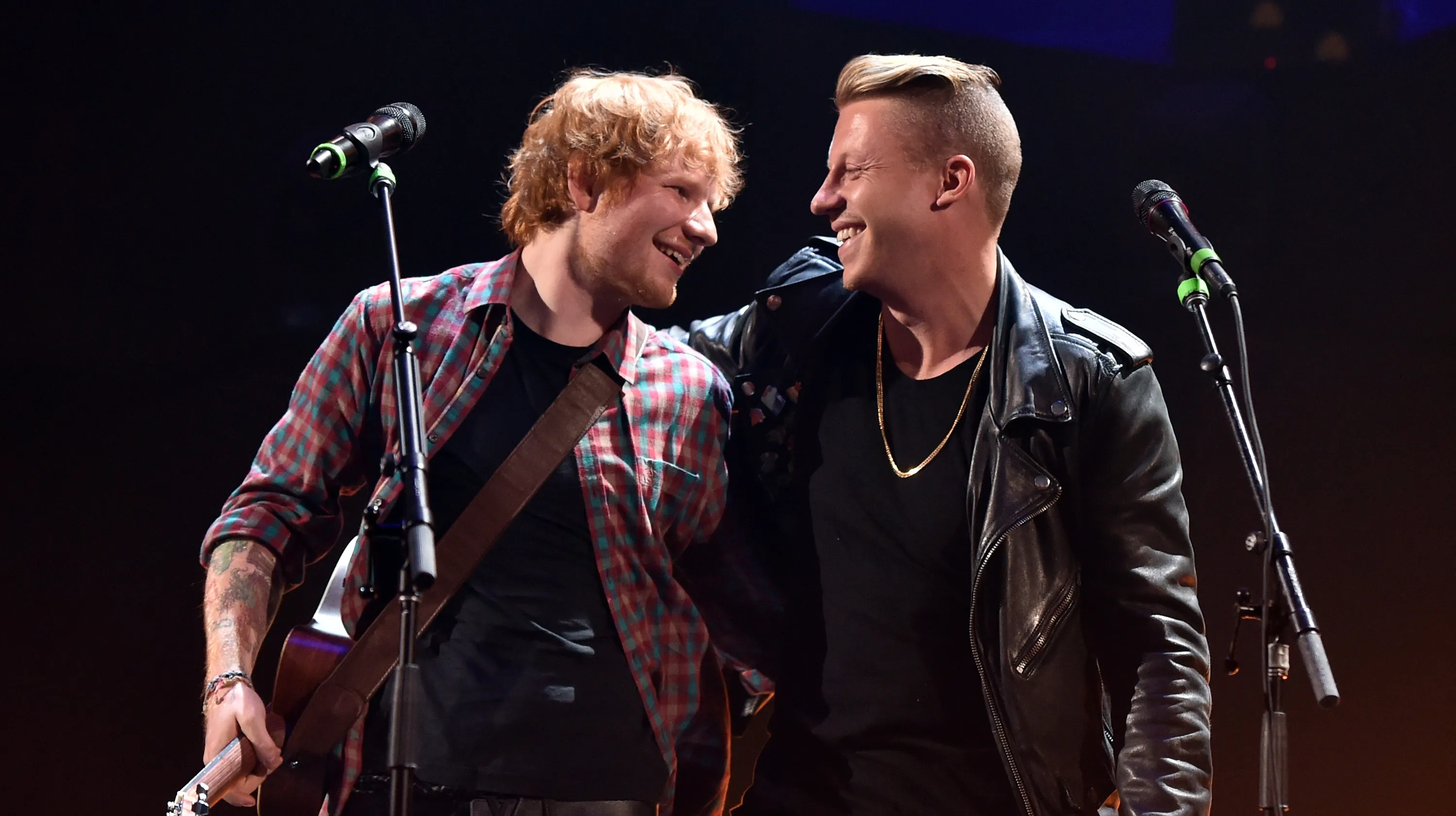 Ed Sheeran Clarifies Decision to Remove Macklemore from Tour news cover image