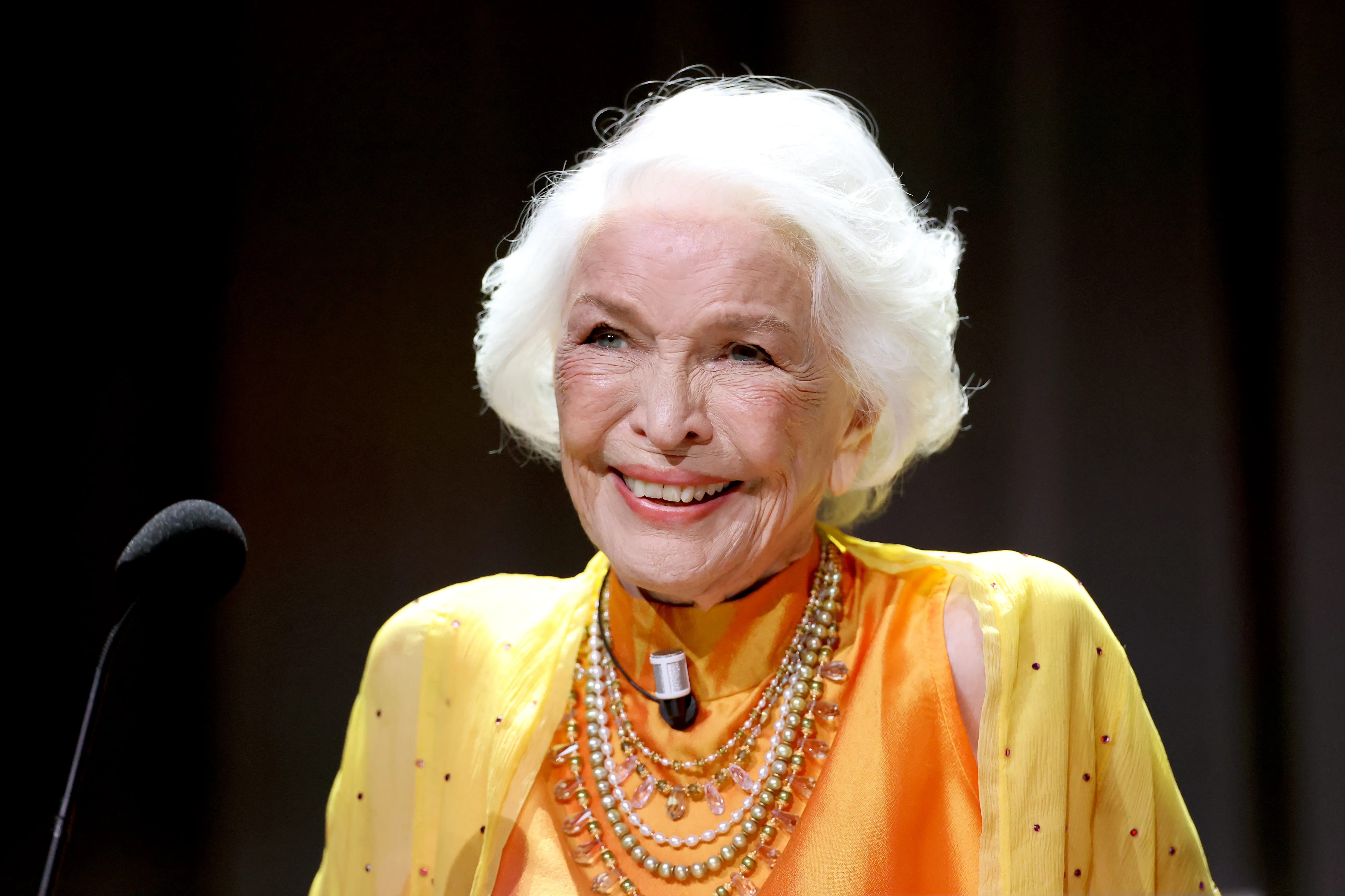 Ellen Burstyn at Venice Film Festival receiving Golden Lion