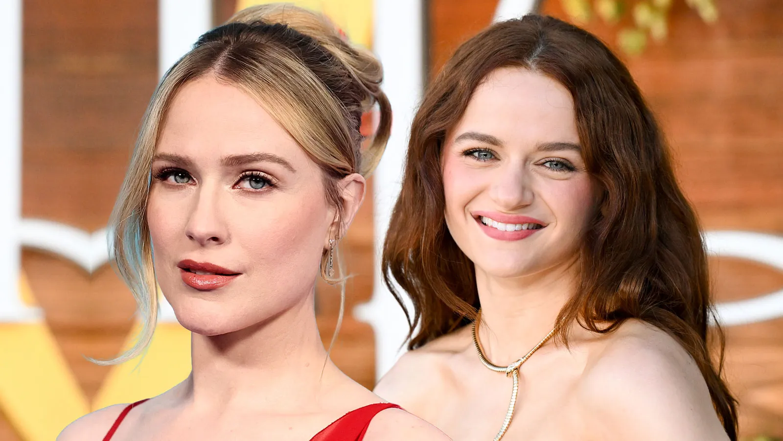 Evan Rachel Wood and Joey King with magical background