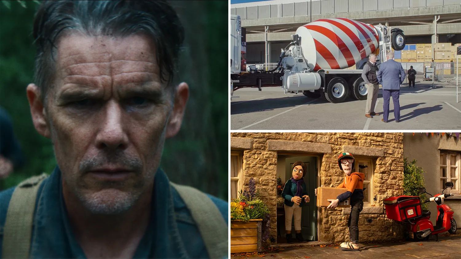 Promotional poster for 'The Weight' starring Ethan Hawke and Russell Crowe
