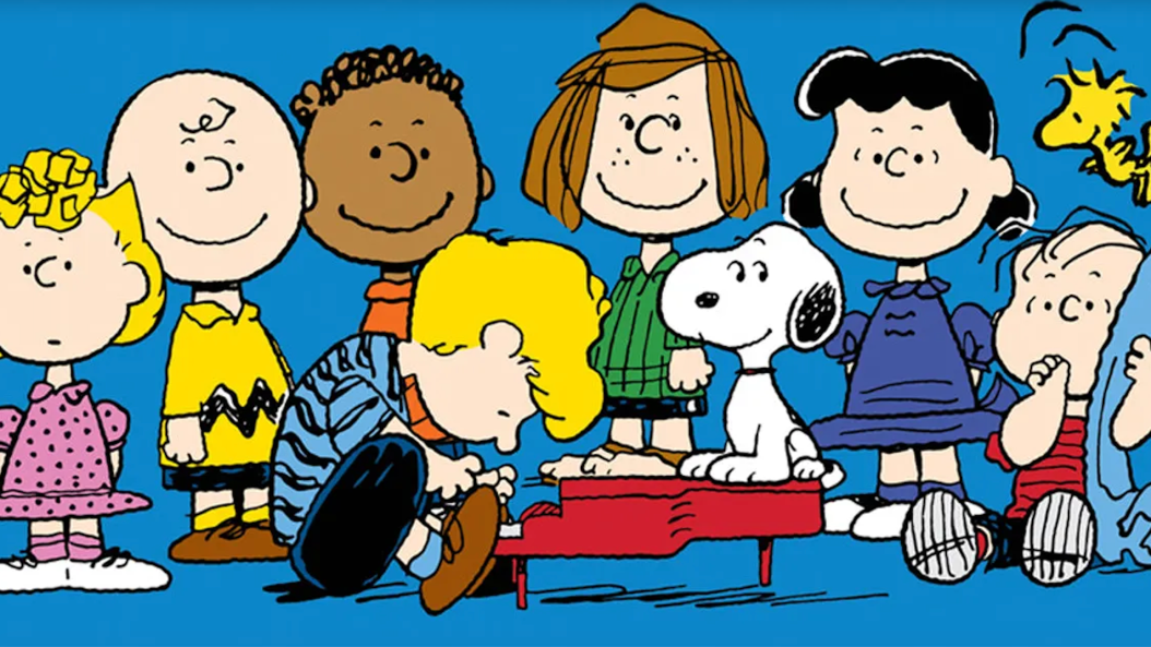 Peanuts comic book cover featuring Charlie Brown and Snoopy