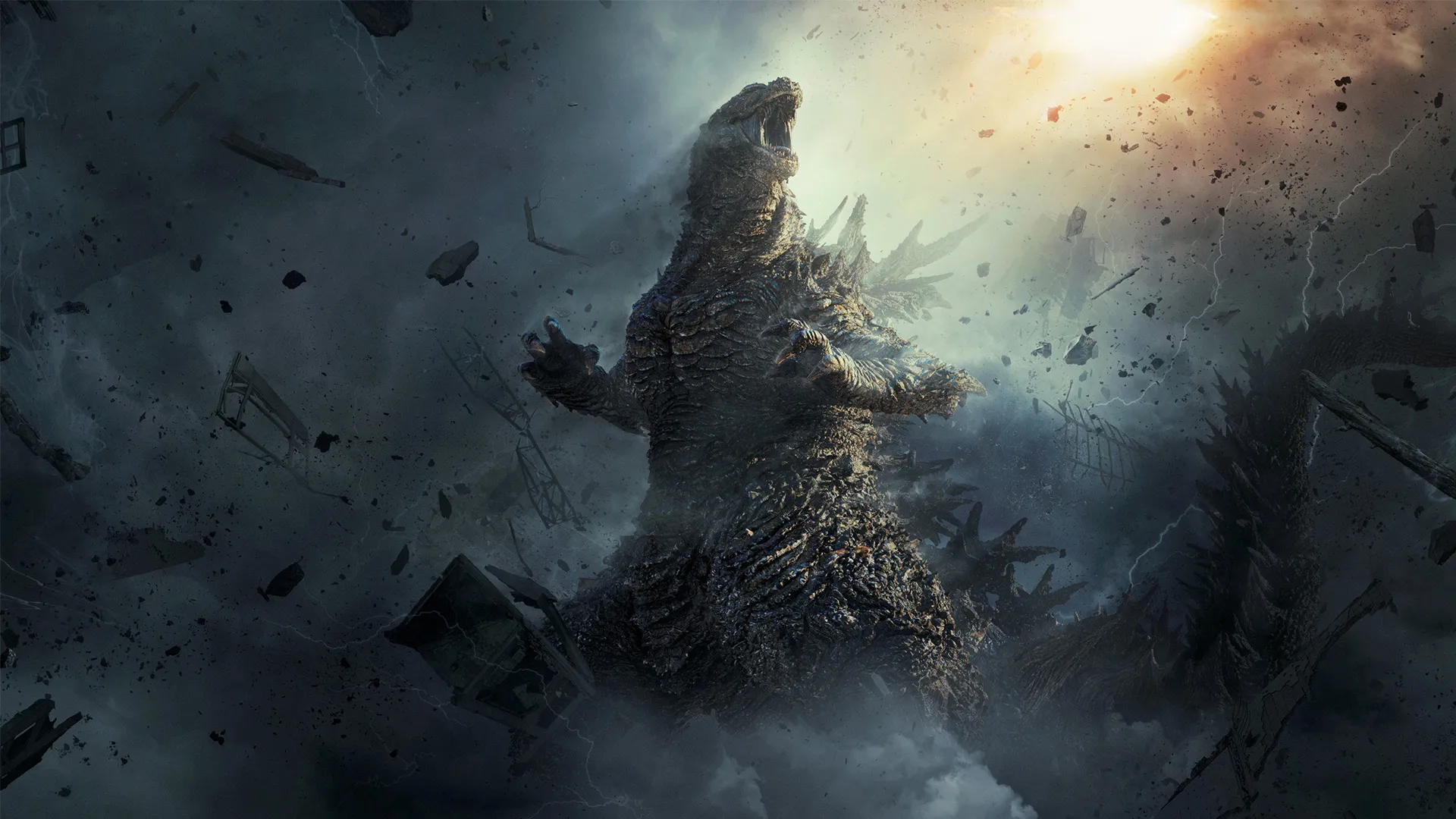 Godzilla Minus Zero promotional image showing a threat