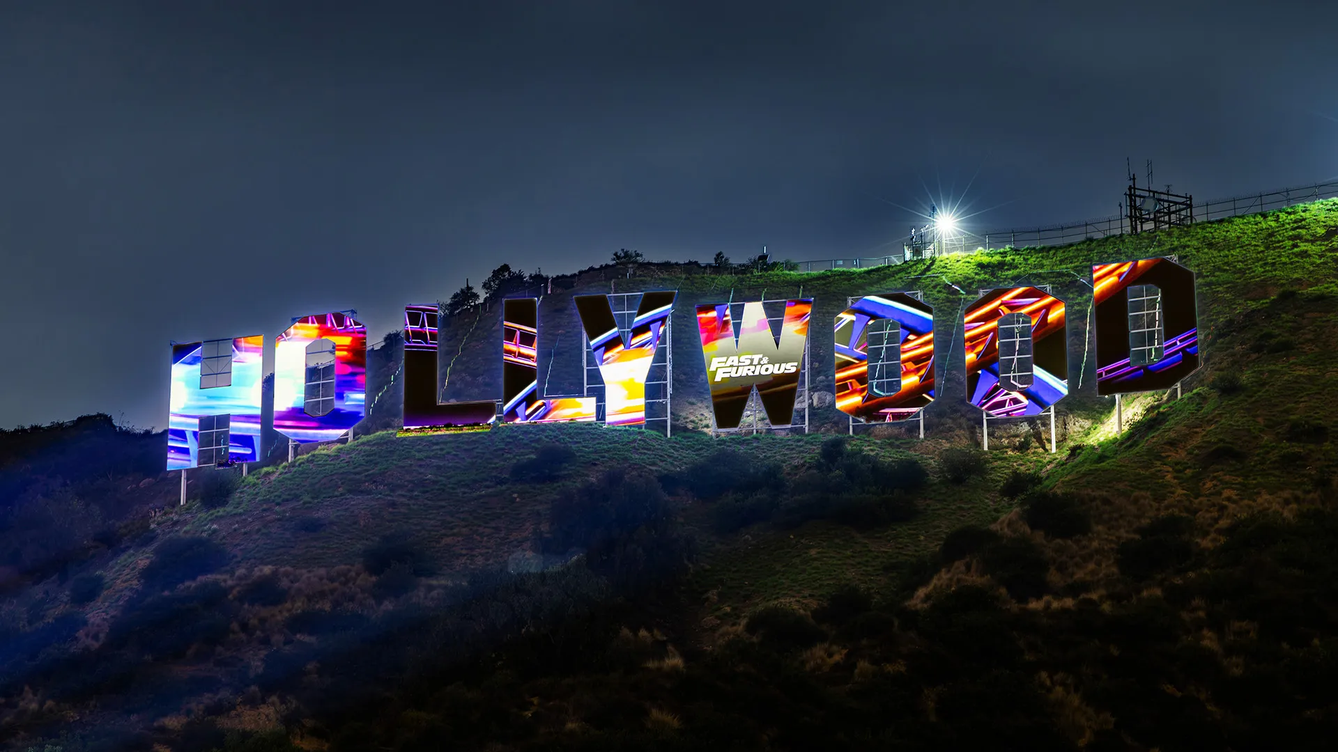 Hollywood Sign Gets A ‘Fast & Furious’ Makeover news cover image