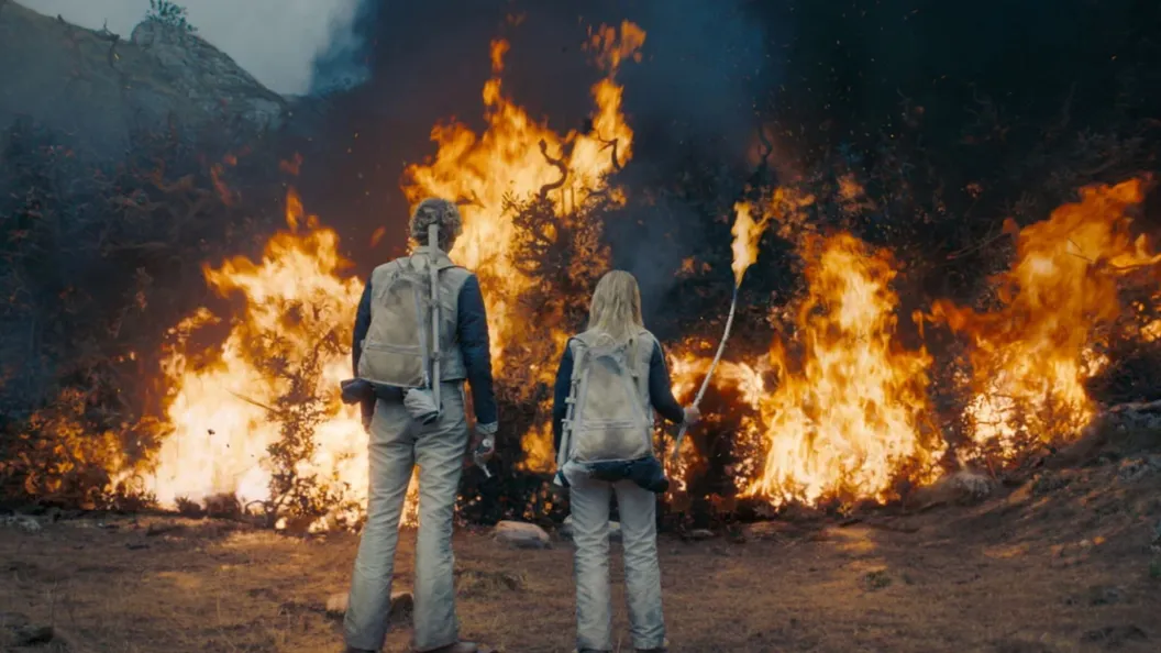 Haymitch Abernathy during Reaping Day in The Hunger Games: Sunrise on the Reaping