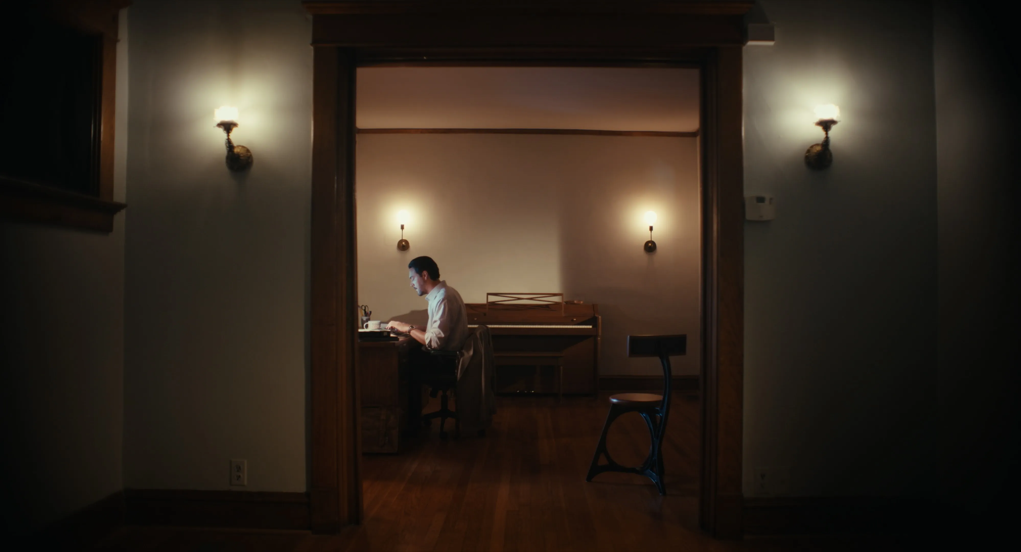Jack Huston Discusses Paul Schrader's 'The Basics of Philosophy' at Venice Film Festival movies cover image