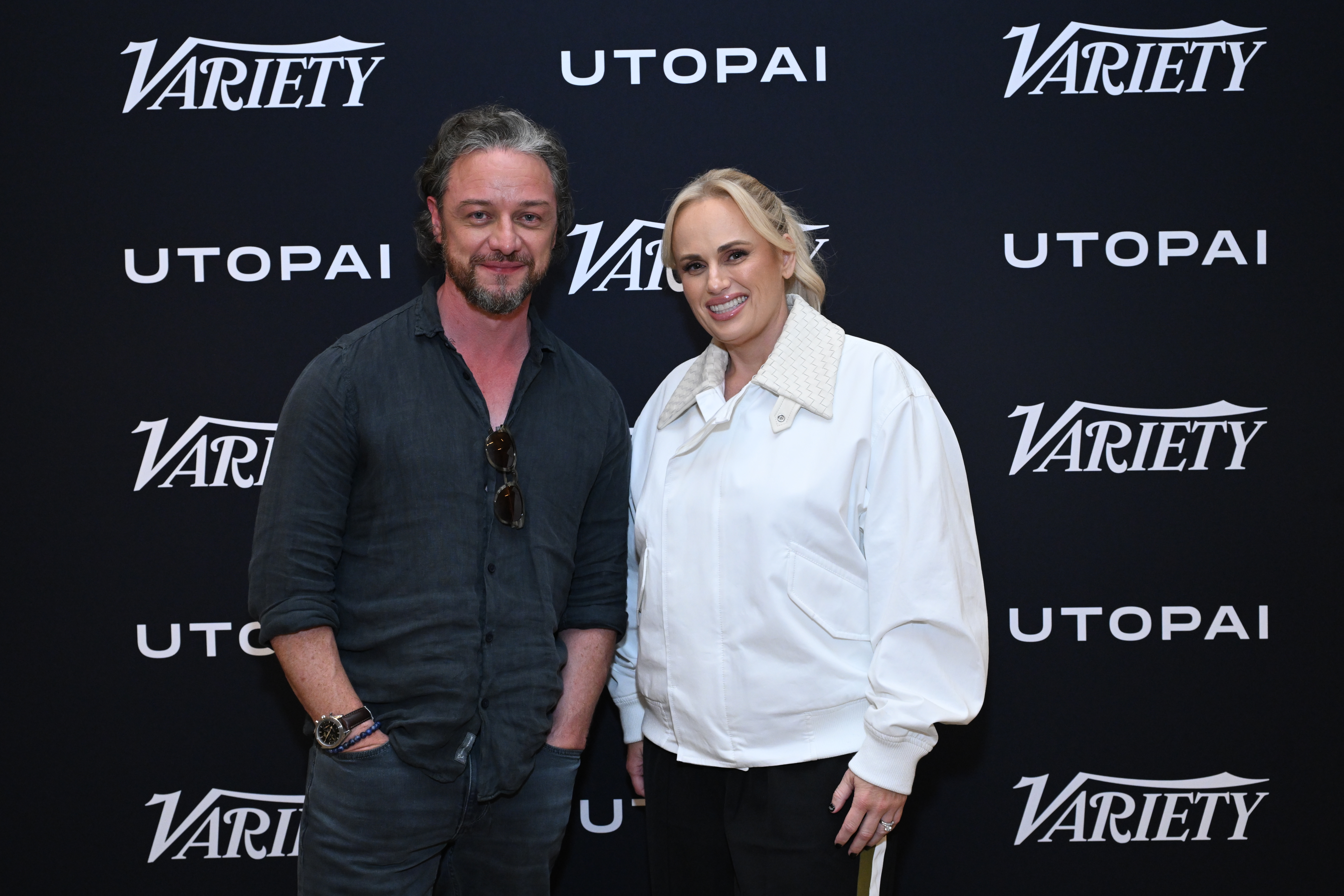 James McAvoy and Rebel Wilson at TIFF