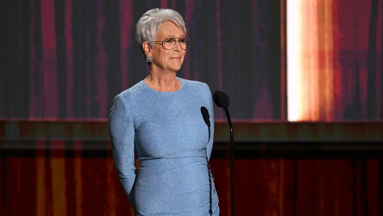 Jamie Lee Curtis at the 2026 Emmy Awards