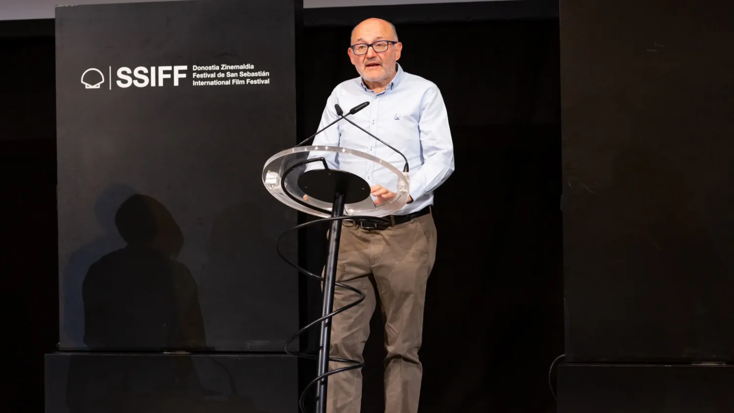 José Luis Rebordinos at San Sebastián International Film Festival