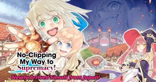 K Manga Welcomes No-Clipping My Way to Supremacy Manga anime cover image