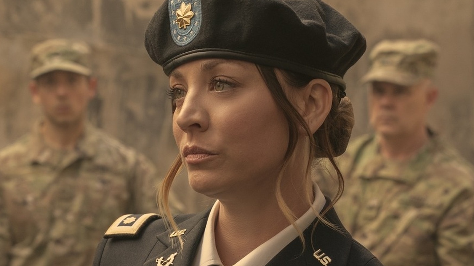 Kaley Cuoco Says Shooting Stuart Fails to Save the Universe Episode 8 Was Like 'Shooting A Transformers Film' series cover image