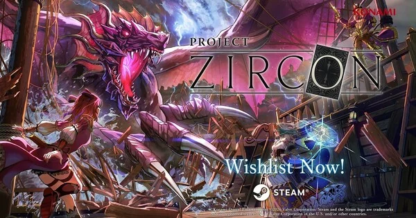 Konami's Project Zircon Deckbuilding Roguelike Game Streams New Teaser anime cover image