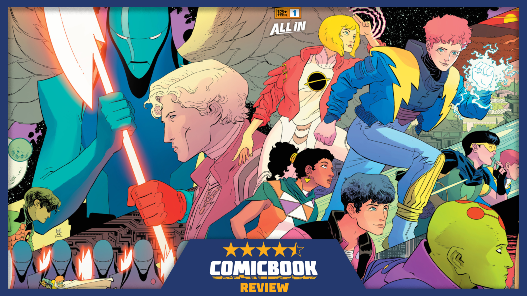 Cover art for Legion of Super-Heroes #1 by Hayden Sherman