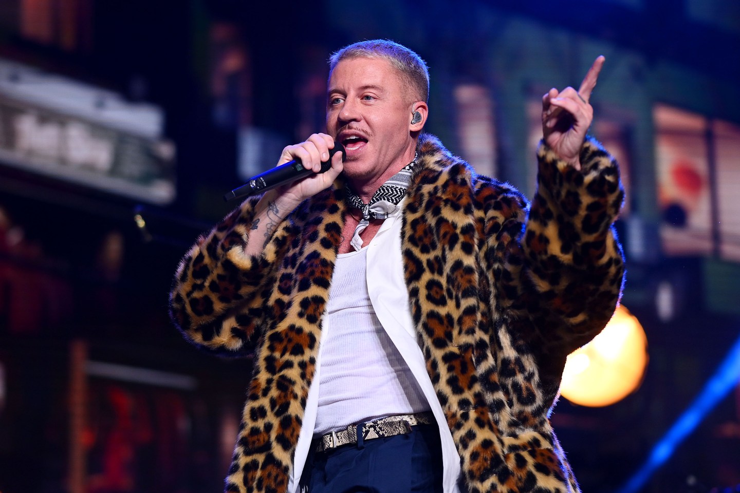 Macklemore Dropped From Ed Sheeran Tour After Pro-Palestine Comments news cover image